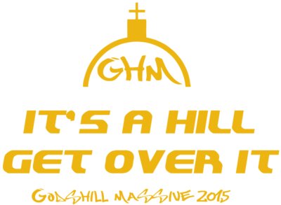 ITS A HILL THING GET OER IT   VEST